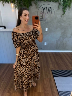 Imagem do Vestido Midi Lastex