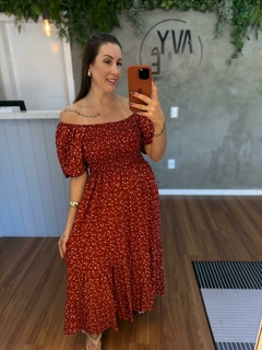 Vestido Midi Lastex - ALEXANDRA VINOTTI