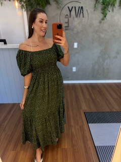 Vestido Midi Lastex - comprar online