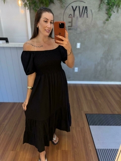 Vestido Midi Lastex - loja online