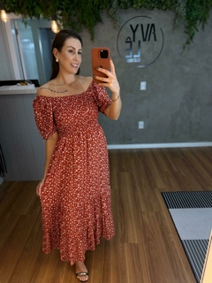Vestido Midi Lastex - comprar online