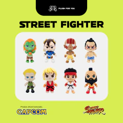 Imagem do Boneco Pelúcia Dhalsim - 30cm