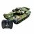 Carrinho Tanque De Guerra Controle Remoto Recarregável R/c Cor Verde - comprar online