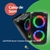 Caixa de Som LED RGB Duplo Falante Kapbom KA-8910