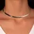 Choker Malvi Banho Ródio - comprar online