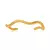 Bracelete Venus Banho Ouro - comprar online