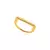 Anel Reims Banho Ouro - comprar online