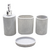 Set Baño Resina x4 - tienda online