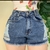 short jeans destroyd - comprar online