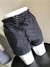 short linho forrado cos entrancamento na internet