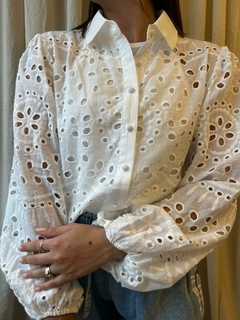 Camisa corta Broderie - comprar online
