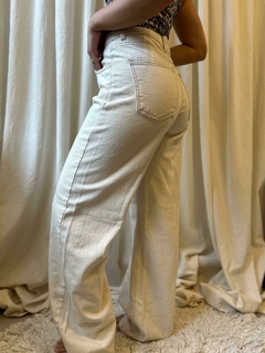Jeans Wide Leg crema Ana