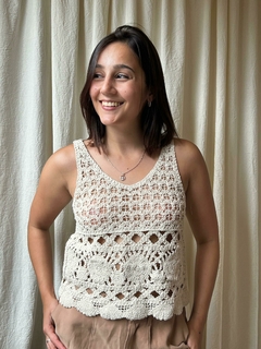 Top Crochet Scarlet