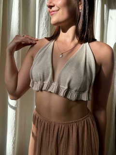 Top hilo rustico triangulo - comprar online