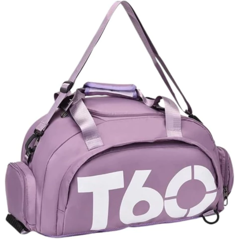 Bolsa T60 Academia Fitness Mochila Transversal Unissex Impermeável Viagem Treino Piscina Esportes na internet