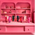 Copo Térmico Edição Limitada Barbie Luxo Com Tampa 1200ml - 2 Cliques Achadinhos