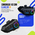 Intercomunicador Fone Ouvido Bluetooth Para Capacete Moto Microfone Sem Fio Bobbie goods na internet