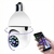 Câmera Bocal Visão Noturna Panorâmica Rotativa 360 Wifi 720P Qualidade Razoável PIX LINK