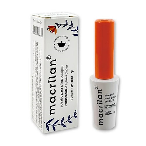 COLA PARA CILIOS POSTICOS MACRILAN CA-001 TRANSPARENTE