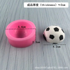 molde media pelota en internet