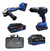 Combo Amoladora + Taladro Brushless + 2 Baterías KLD