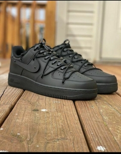 AF1 CUSTOM LACES BLACK