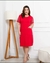 Vestido Nicole plus com strass na manga - comprar online