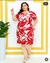 Vestido Plus size Estampado Lara