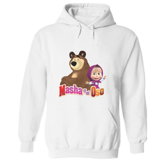 Buzo Canguro Niño Masha y el Oso personajes- BSDAMO1 en internet