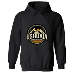 Buzo Canguro Argentina Ushuaia, The End Of The World - BSARG17 en internet