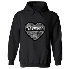 Buzo Canguro taekwondo corazón- BSDTD5 - comprar online