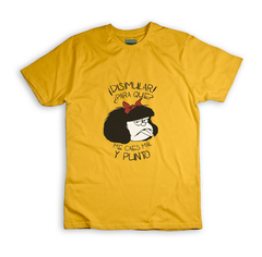 Remera Mafalda me caes mal y punto- BSDAM1 - tienda online