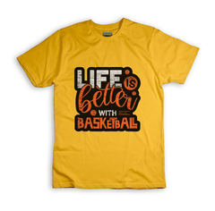 Remera Niño Basquet frase- BSDBT2 en internet