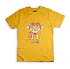 Remera Niño Gym ricky y morty- BSDG22 en internet