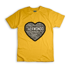 Remera taekwondo corazón- BSDTD5 - tienda online