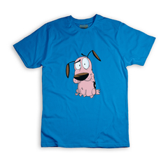 Imagen de Remera Niño Coraje, El Perro Cobarde dibujo- BSDACEPC6