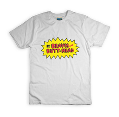 Remera Beavis and Butt Head logo- BSDABBH2 - Blockbuster Store