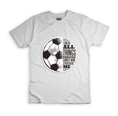Remera Niño Futbol frase- BSDF4 - comprar online