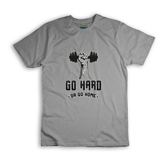 Remera Gym go hard- BSDG31 - tienda online