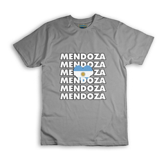 Remera Niño Argentina Mendoza Con La Bandera - Bsarg40 en internet