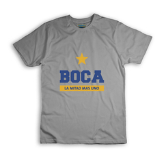 Remera Niño Boca Juniors mitad más uno- BSDBJ5 - comprar online