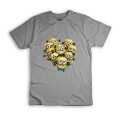 Remera Niño Minions corazón- BSDAM5 - comprar online
