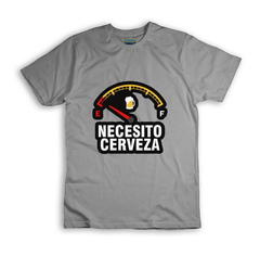 Remera Argentina Necesito Cerveza - Bsarg44 en internet