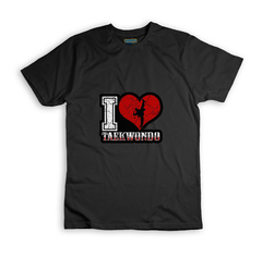 Remera taekwondo i love- BSDTD10 - tienda online