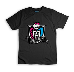 Remera Niño Monster High logo- BSDAMH3 - tienda online