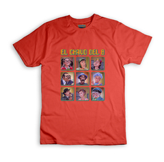 Imagen de Remera Niño Chavo del 8 personajes- BSSPCO15