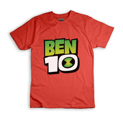 Remera Niño Ben 10 logo- BSDAB4 - Blockbuster Store