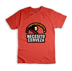 Remera Argentina Necesito Cerveza - Bsarg44