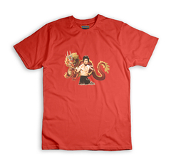 Remera Niño Bruce Lee estencil- BSSPBL6 - tienda online