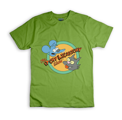Remera Niño Los Simpson tom y daly logo- BSDALS14